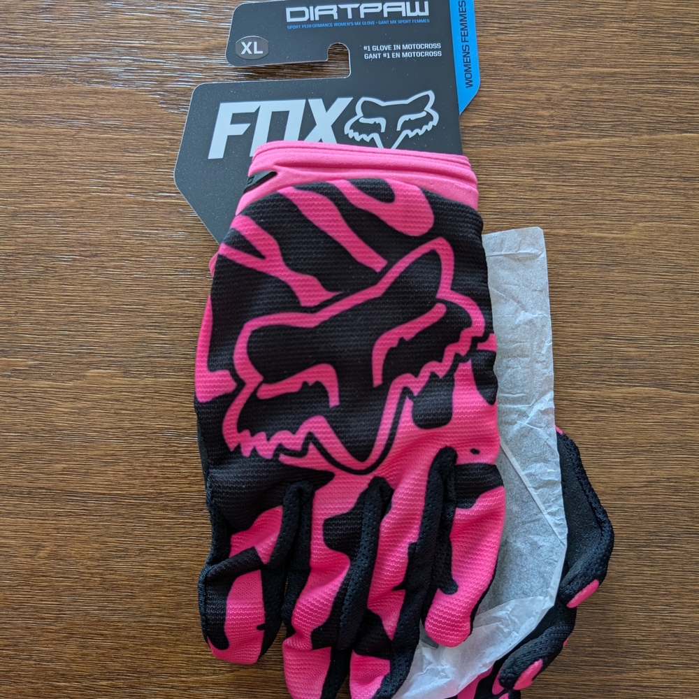 Fox Racing Pink Dirtpaw Gloves XL